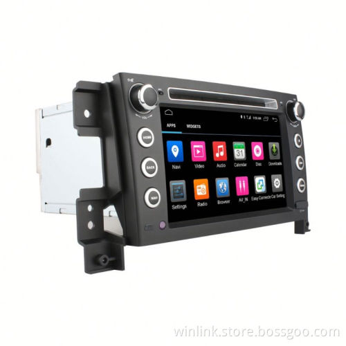 Ownice Android 6.0 Cortex A53 quad core DVD GPS player for Grand Vitara 2010 2011 support DAB+ TPMS